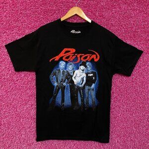 Poison Band Tshirt Rock Tshit size Medium